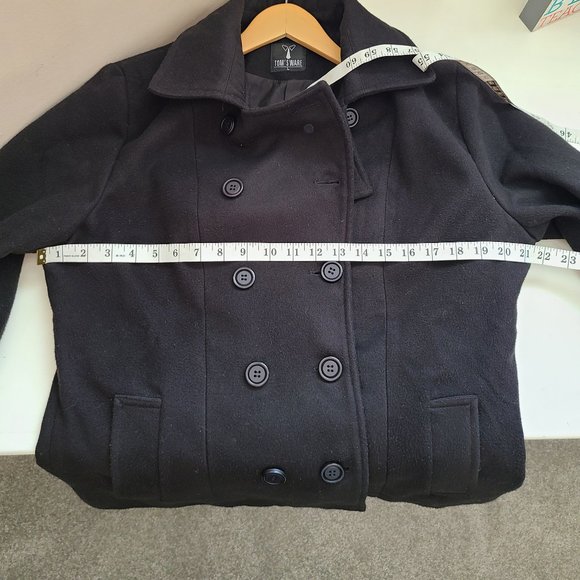 TOM'S WARE (NEW) Woman's Pea Coat - Picture 11 of 14